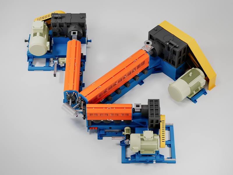Triple-Layer Co-Extrusion Machine