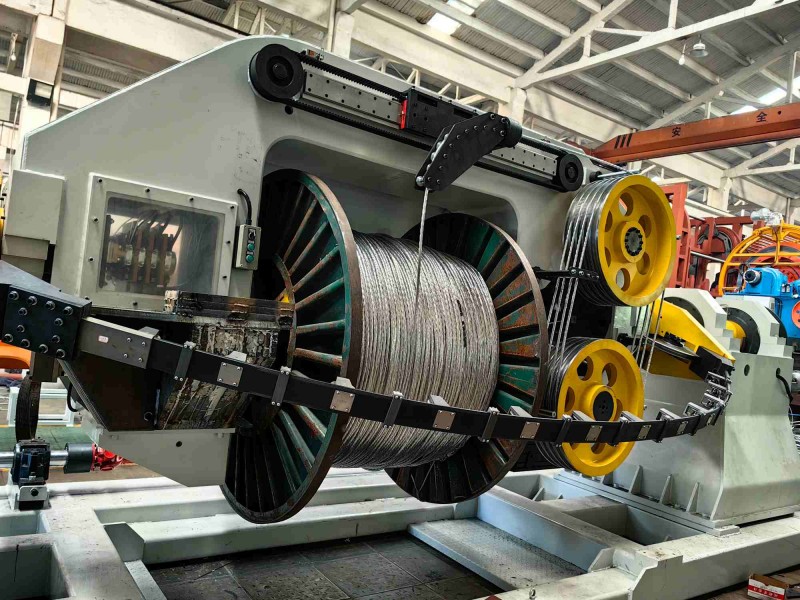 Double Twist Stranding Machine