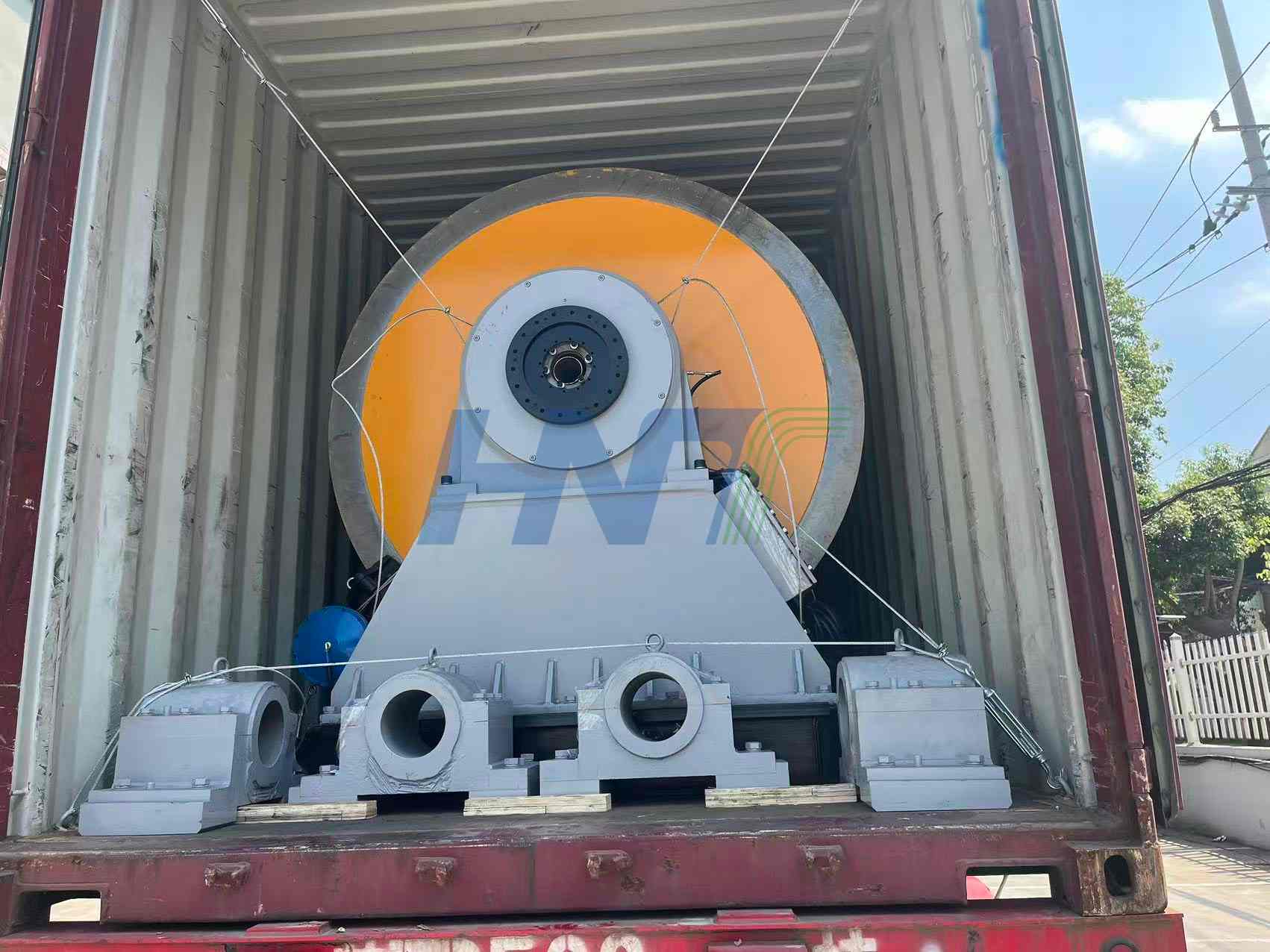 630D-12+18 Rigid Frame Stranding Machine Shipment 2